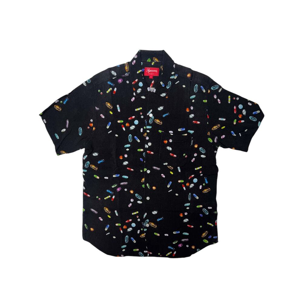 Supreme SS17 Pills Rayon Shirt